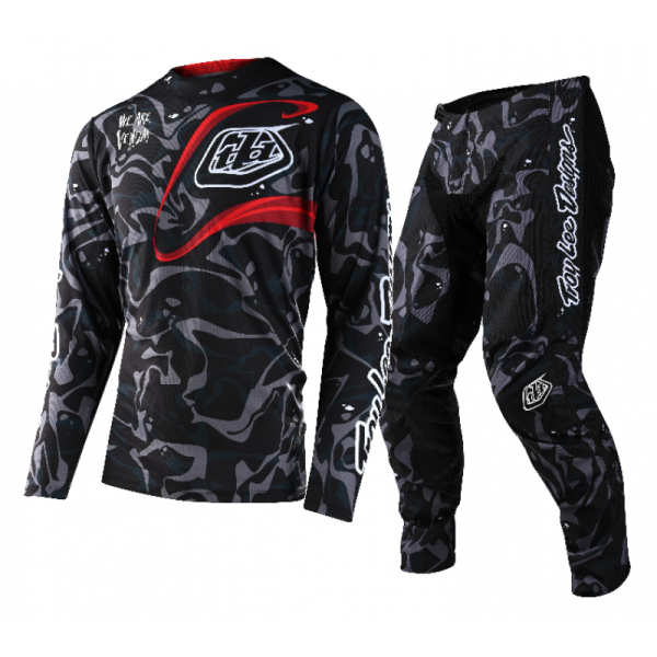 Troy Lee Designs GP Jersey Mono Youth, Red / Medium